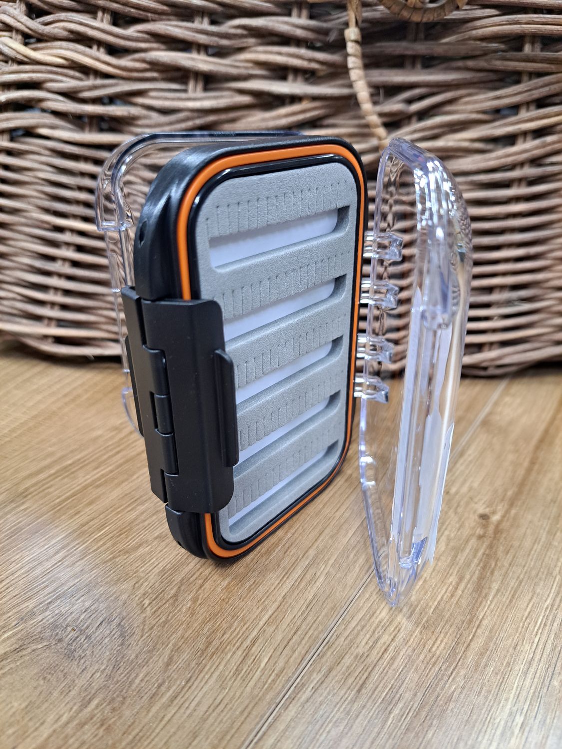 BRO Double Sided Fly Box-Midge-Self Healing