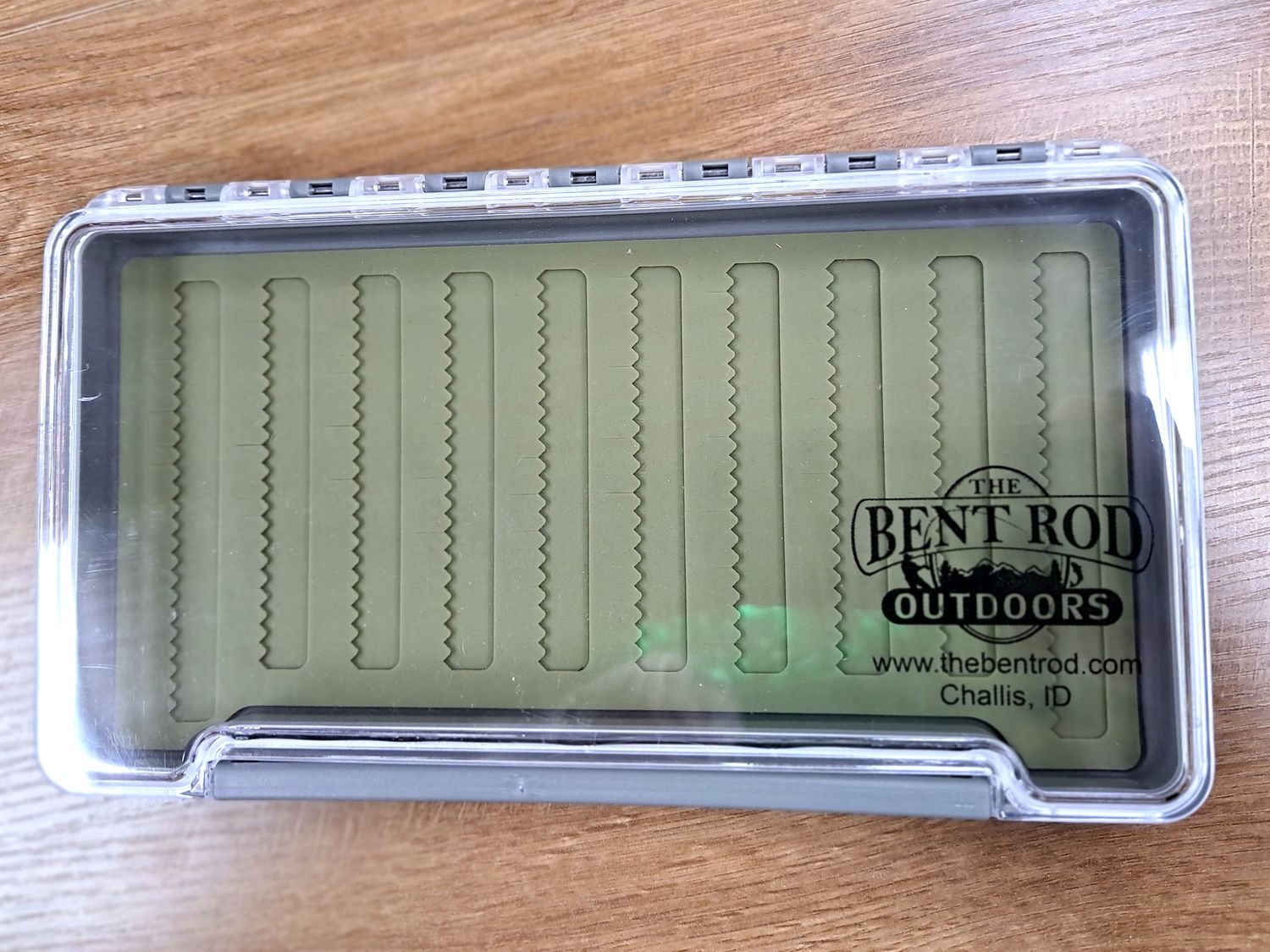 Bent Rod Logo XL Waterproof Slim Box W Silicone Liner