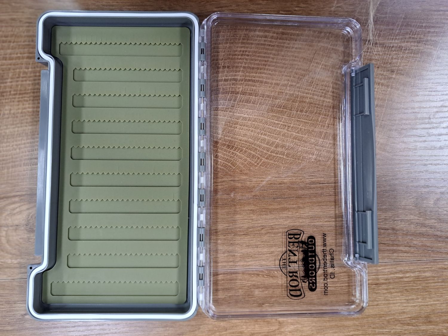 Bent Rod Logo XL Waterproof Slim Box W Silicone Liner