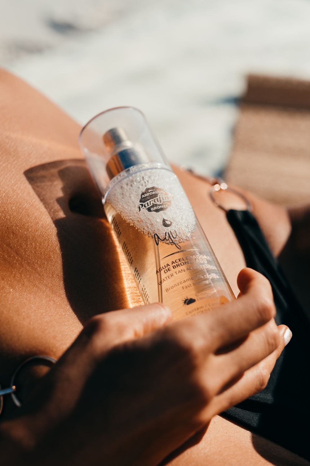 ​Parafina Bronze – Agua Aceleradora de Bronceado