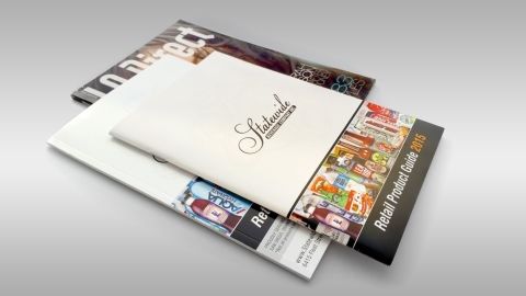 5½ x 8½ Saddle Stitch Booklet