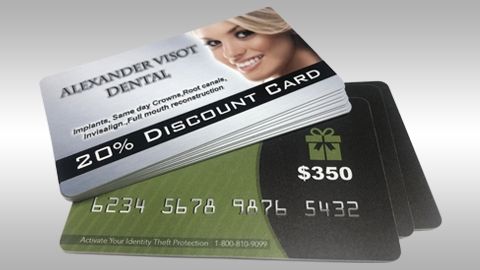 Plastic Business Cards 2 x 3½