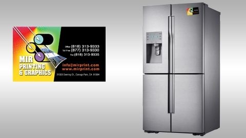 Magnet Business Card 2 x 3½