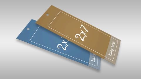 2 x 7 - Hang Tags 2 x 7 - Hang Tags