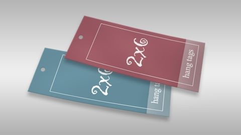 2 x 6 - Hang Tags 2 x 6 - Hang Tags