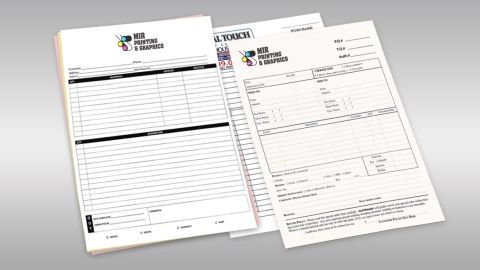5½ x 8½ - NCR Forms