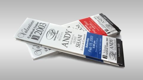 2½ x 7 - Tickets 2½ x 7 Tickets