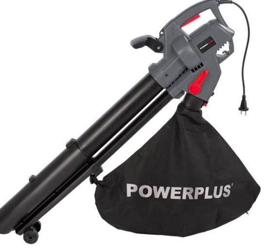 Power Plus - 3300w Leaf Blower and Vacuum - Grey