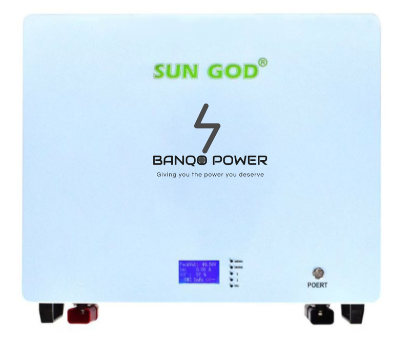 5.5kW Growtech Inverter &amp; 4.8kWh Sungod 48V lithium Battery Combo
