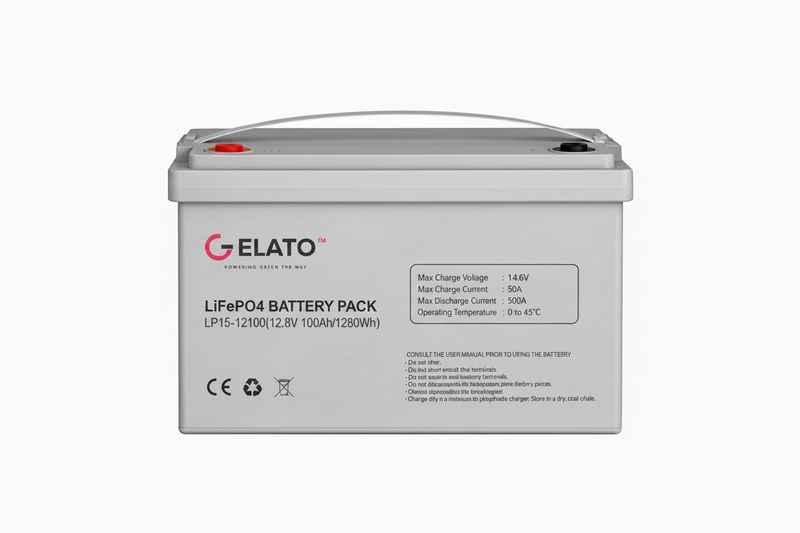 2.2kVA Hz Solar Hybrid Inverter | 100Ah Gelato12.8V Lithium Battery Combo