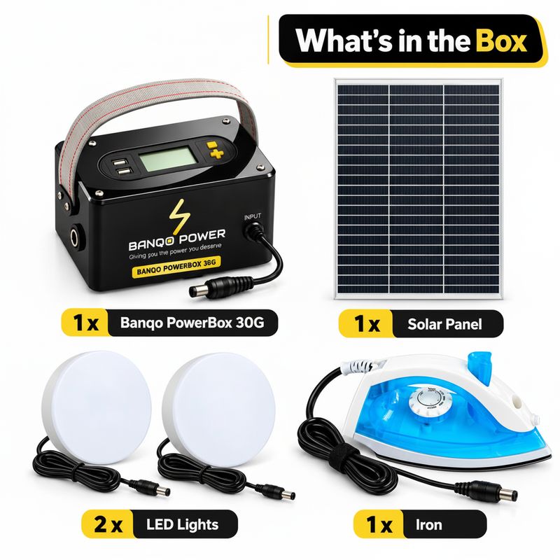 Banqo Solar PowerBox 30L