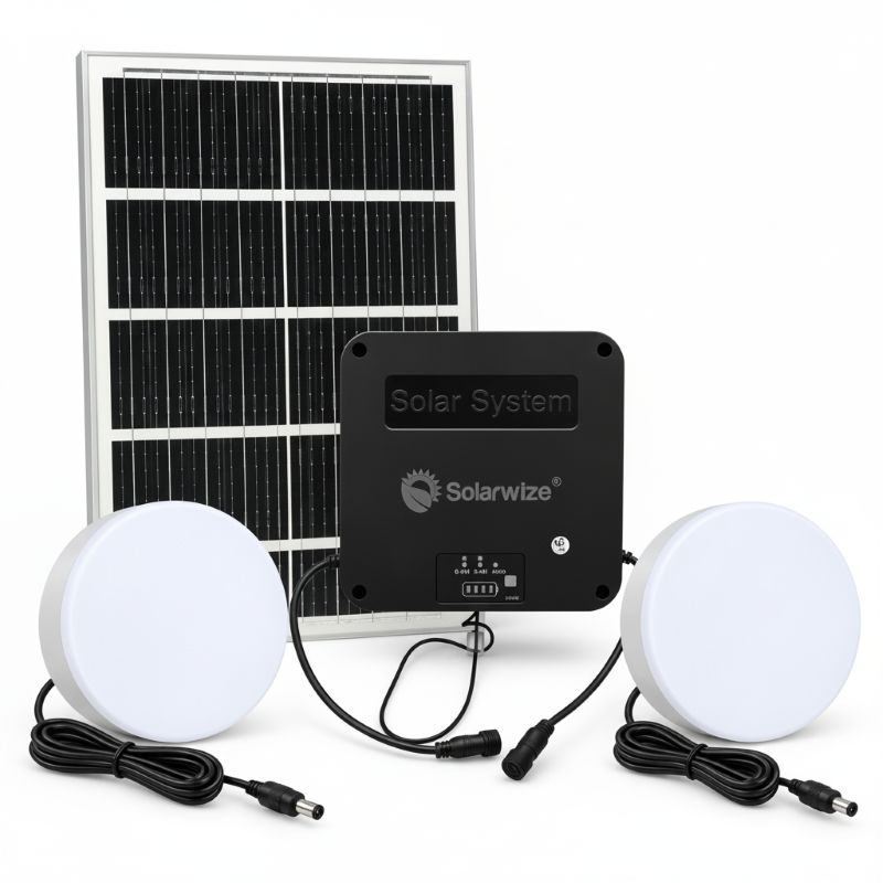 300W Solarwize 12V Solar Light Energy Box
