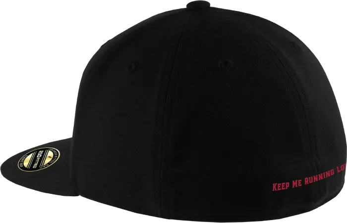 Black fitted hats KMRL