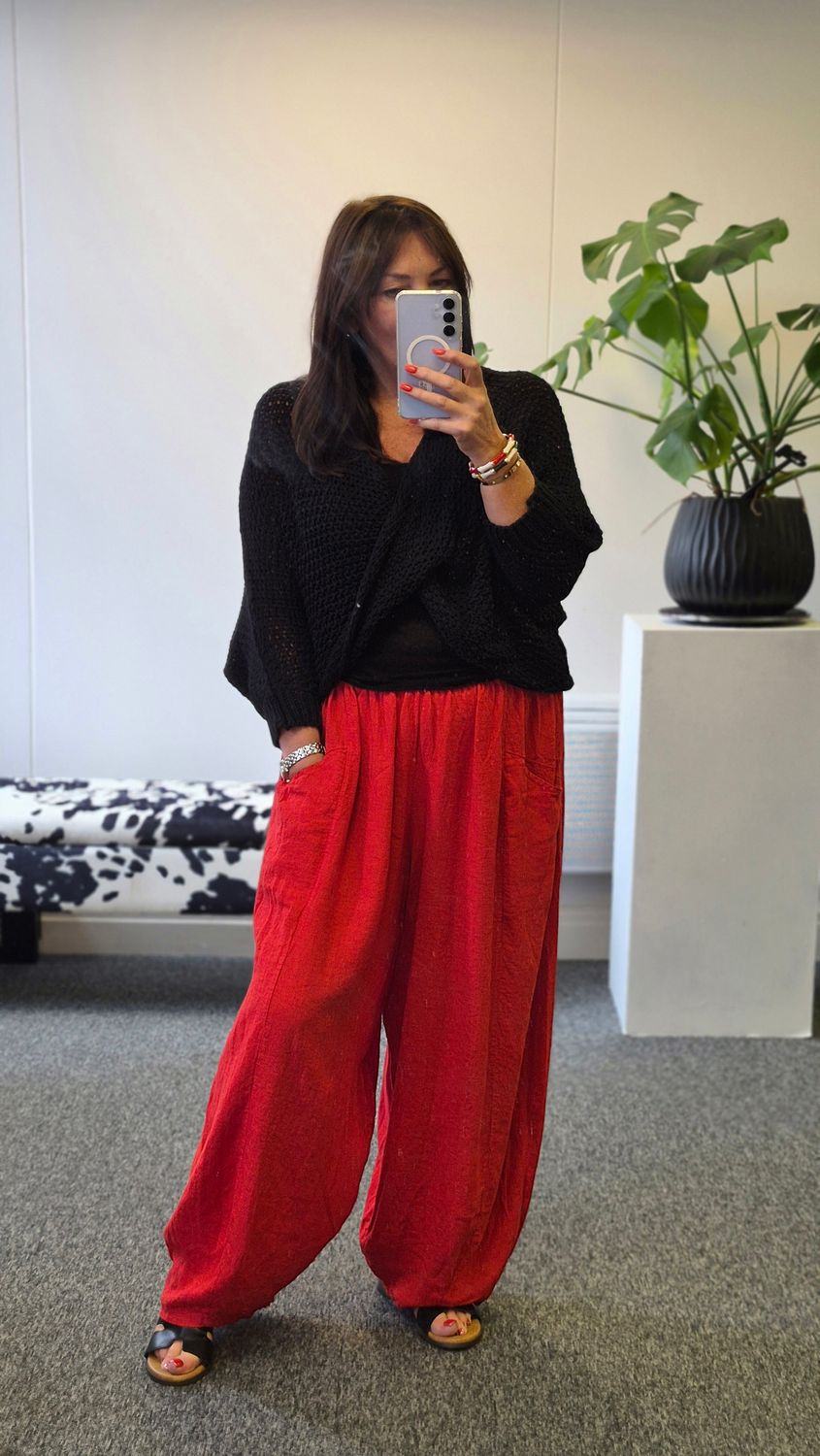 Twist jumper black
