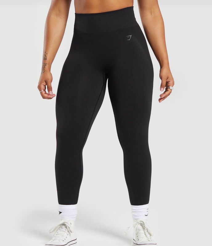 Waisted leggings - Black