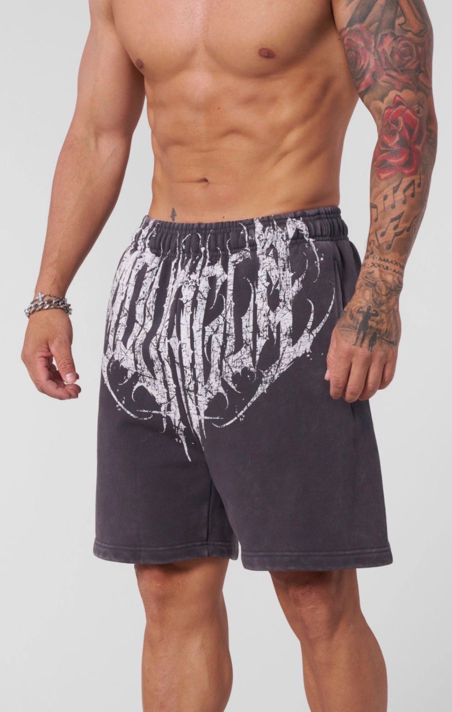 1011 Dark wave shorts gray