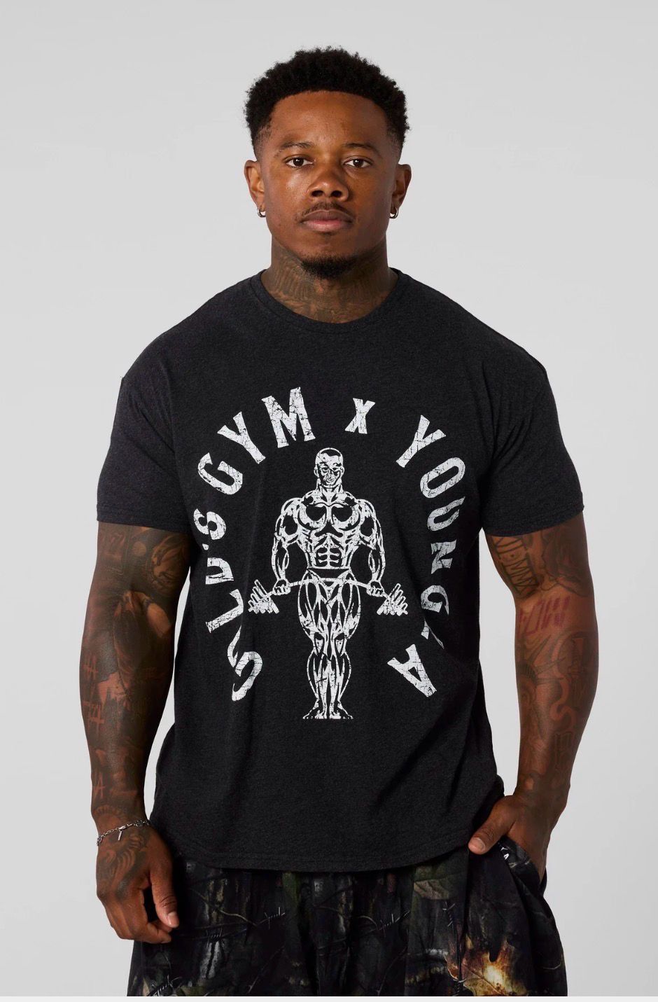 4206 Golds Gym black