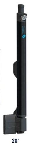 20" top pull magnetic latch, black