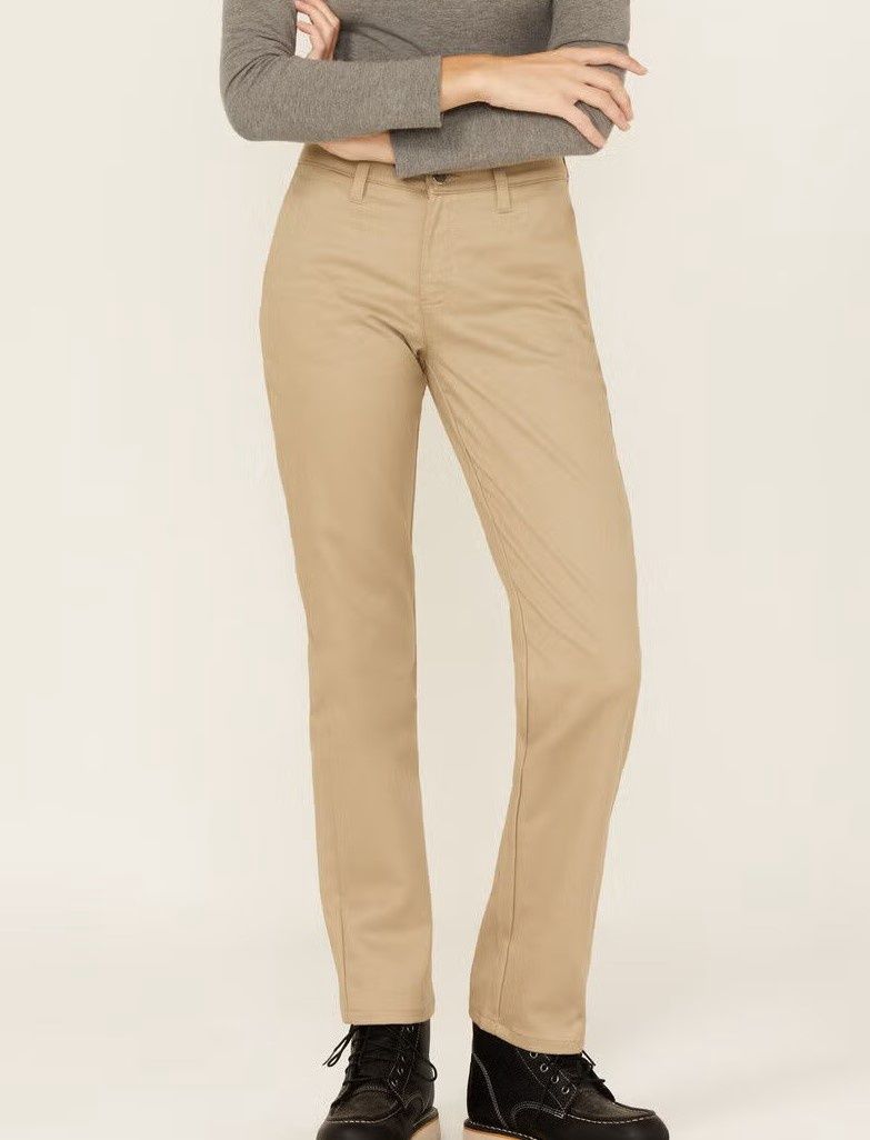 A85XS0DS DICKIES TWILL GIRL STRAIGHT PANT