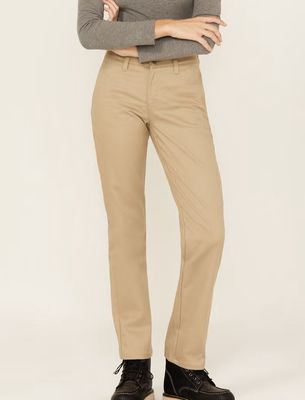 A85XS0DS DICKIES TWILL GIRL STRAIGHT PANT