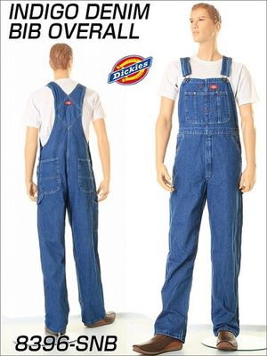 8396SNB DICKIES BIB OVERALL