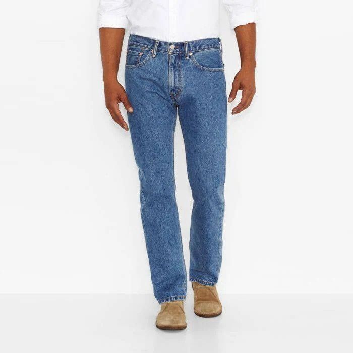 505-4891 LEVIS 505  MENS STONE WASH JEANS
