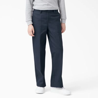 A875B0DN   FLEXWAIST FLATFRONT BOYS PANTS