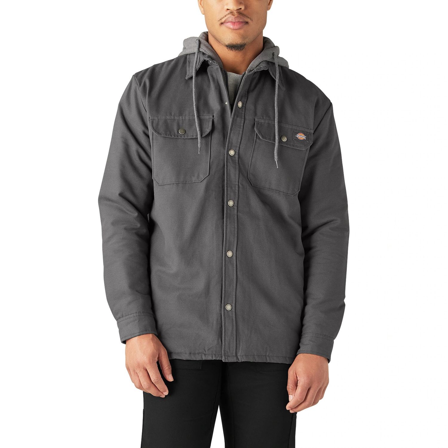 TJ213SL FLEECE HOODED CHR JACKET