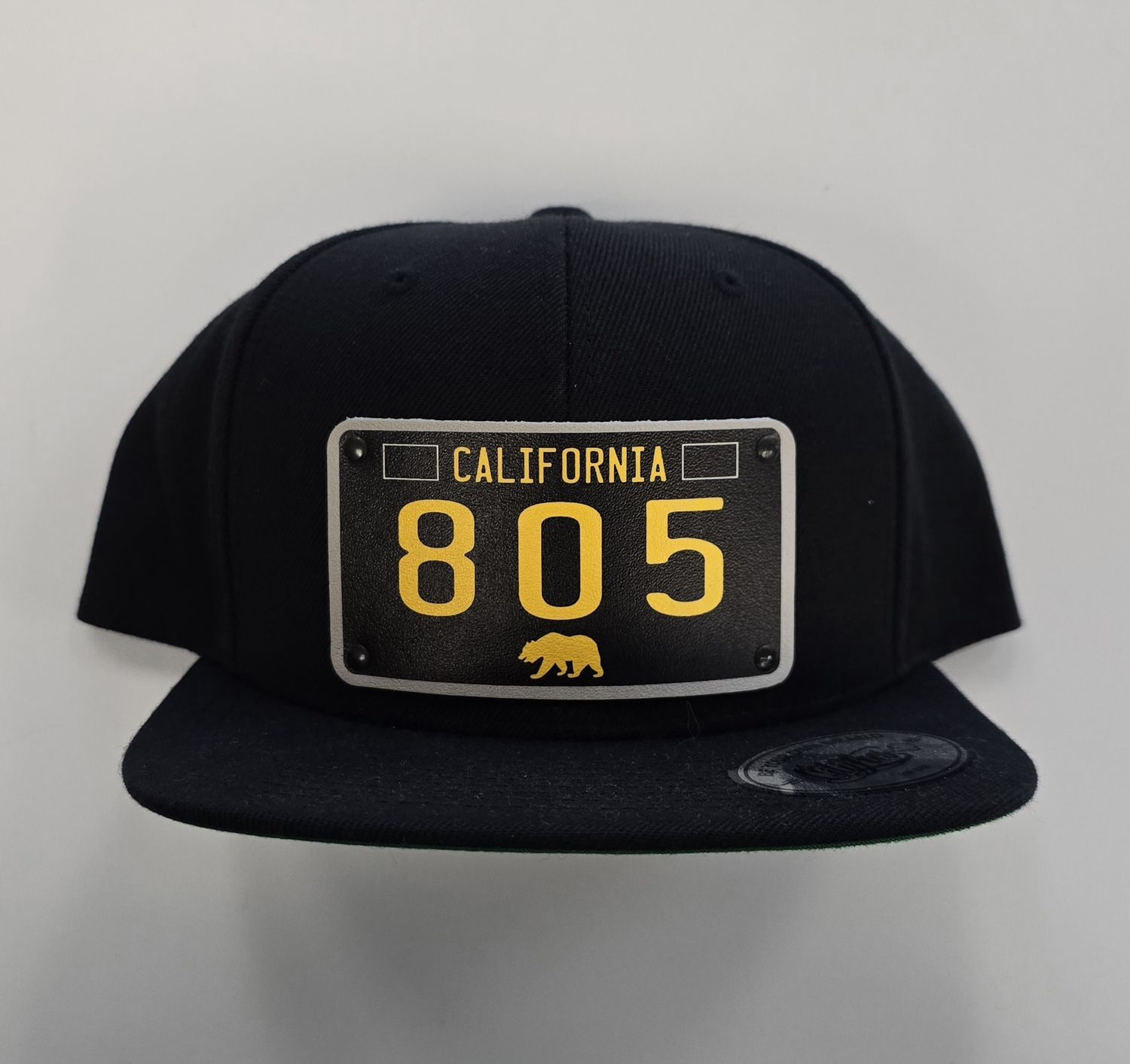 805 LICENSE PLATE SNAPBACK CAP