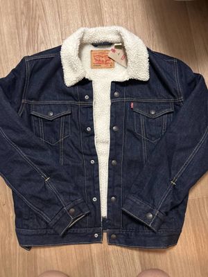 16365-0075 LEVIS SHERPA JACKET BLUE