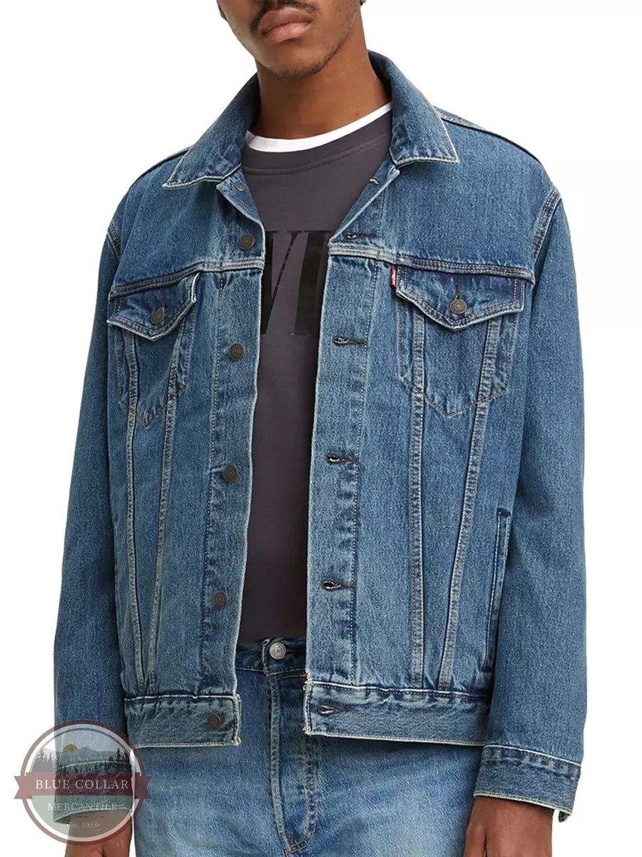 72334-0130 LEVIS UNLINED JACKET STONEWASH