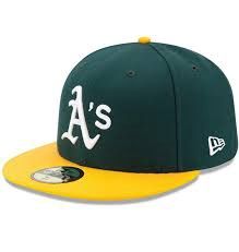 70361054  OAK ATHLETICS FITTED CAP
