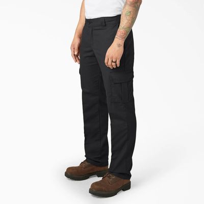 DWP595BLK   CARGO DICKIES REGULAR FIT PANTS BLK