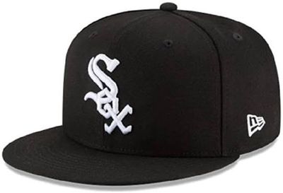 11591070  CHI WHITE SOX SNAP CAP BLK/WHT