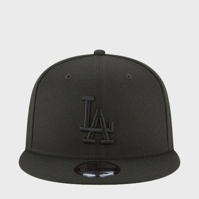11591047  DODGERS BLK/BLK SNAP CAP