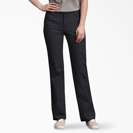 A85XS0DN A85XS0DN DICKIES GIRLS TWILL FLEX PANTS