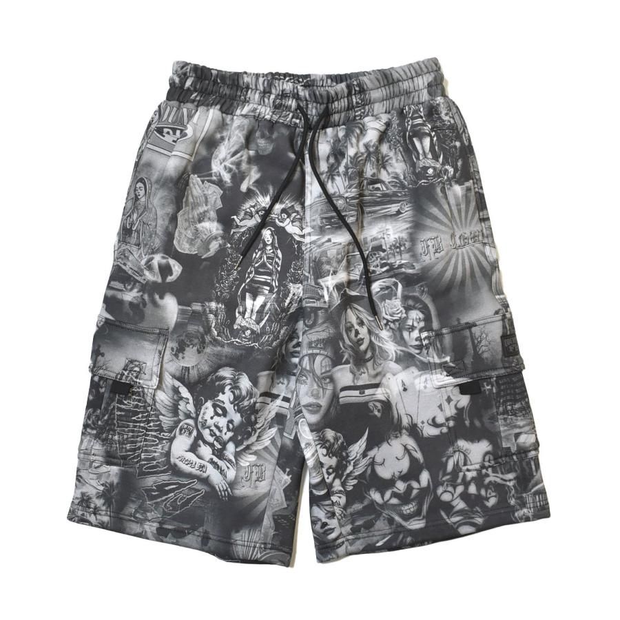 FB COUNTY LASER CARGO SHORTS