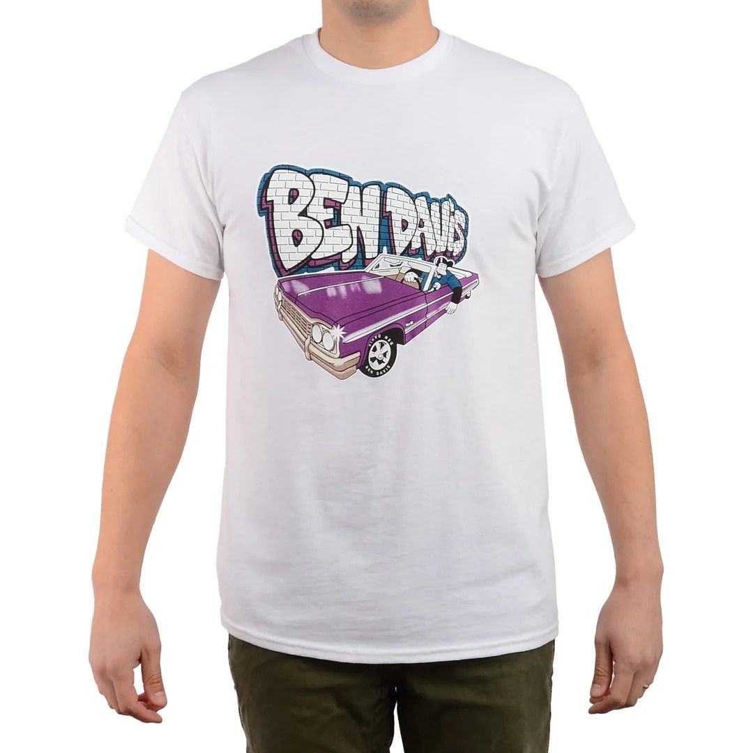 9112 BEN DAVIS CAR LOGO TEE