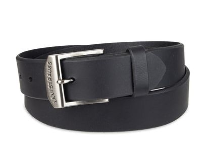 11LV0204 LEVIS LEATHER BELT BLK