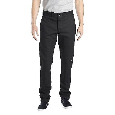 A8758BLK DICKIES MENS SKINNY FIT TWLL PANTS
