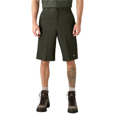 D422830OG MENS LOOSE FIT 13" SHORT OLIVE