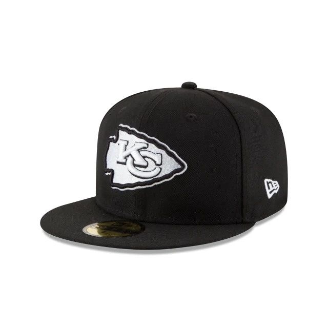 11352447 KC CHIEFS BLK/WHT FTD