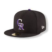 70365295  COLORADO ROCKIES FITTED CAP