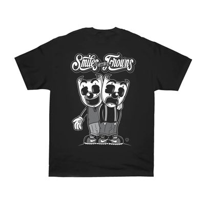 OG FAMILY SMILE AND FROWNS TEE