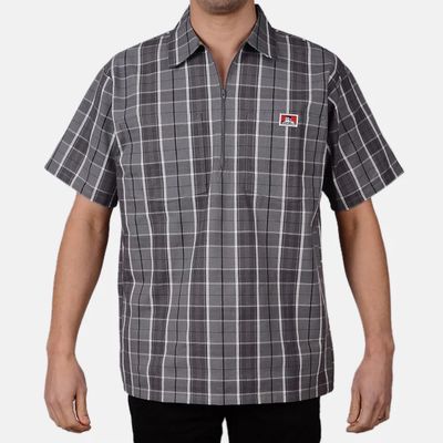131 MENS GRY/BLK S/S SHIRT