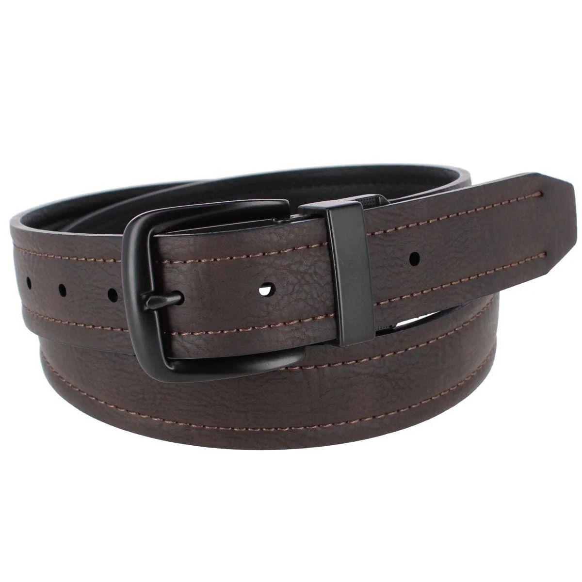 11DI020041 DICKIES REVERSABLE BELT BLK/BRW