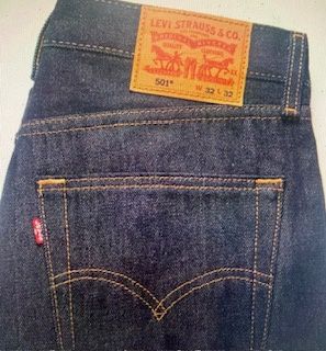 11501-0000 LEVIS SHRINK-TO-FIT JEANS BLUE BIG&amp;TALL