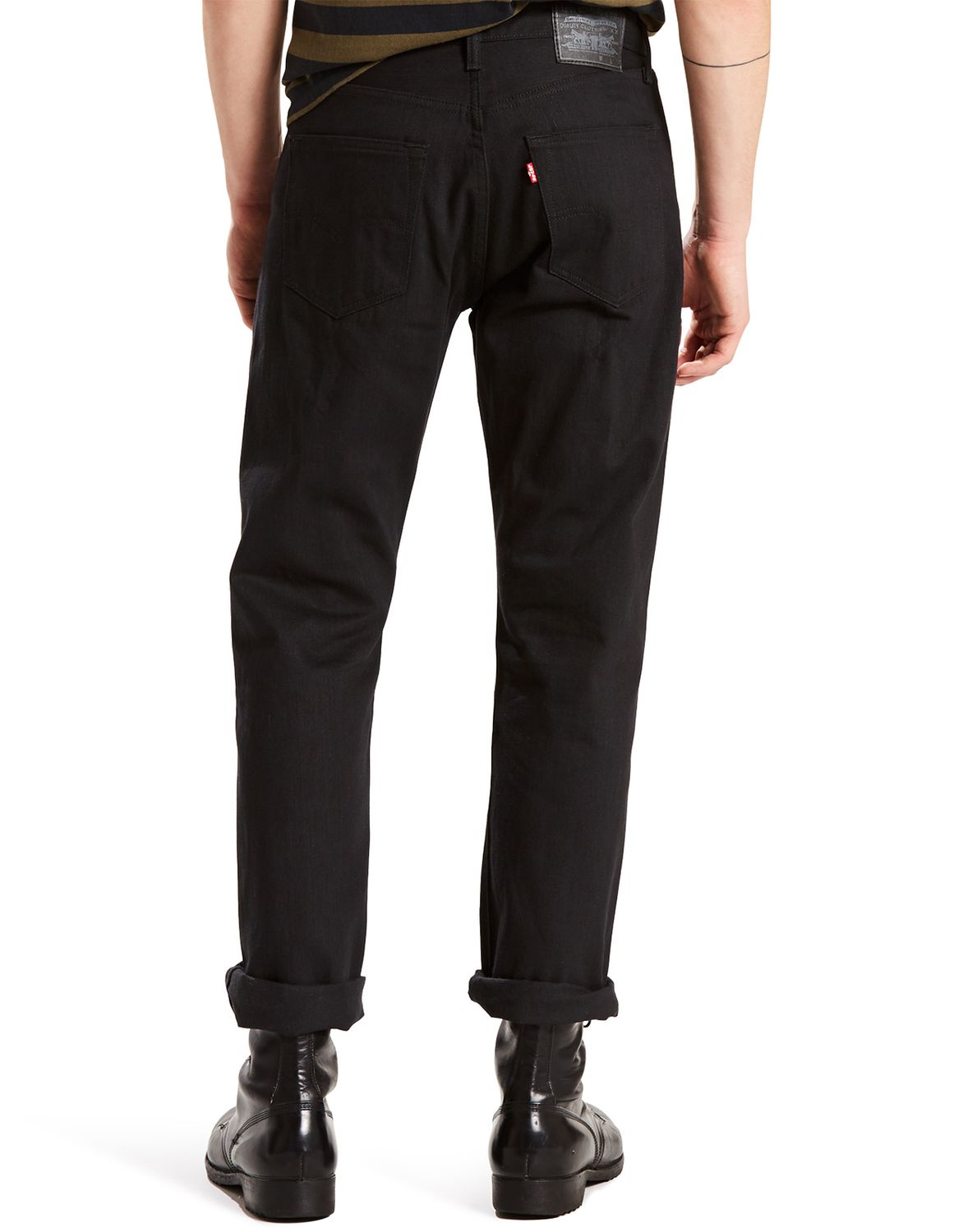 501-1582 MENS BLK SHRINK TO FT