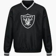 LA500B01   RAIDERS VNK NYLON JKT