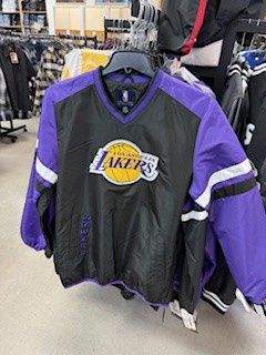 LA33B075   LAKERS VNK NYLON JKT